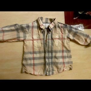 Burberry button down 18m